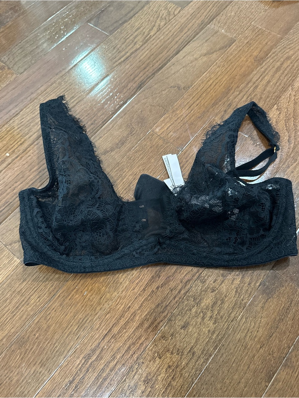 Victoria's Secret Black Dream Angels Unlined Bra